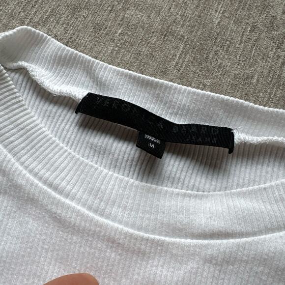 Veronica Beard Britney Puff Sleeve Cotton Top - Picture 5 of 8